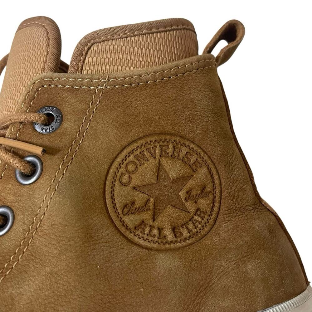 Converse Chuck Taylor All Star Leather Waterproof Sugar Raw High Boots W 8 M 6 - Picture 7 of 10